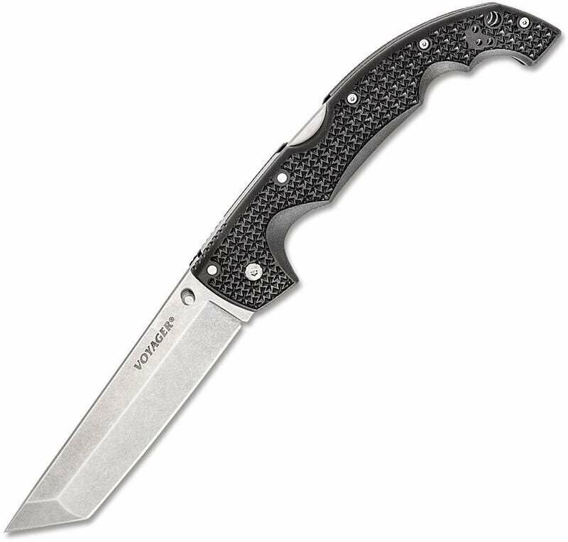 Cold Steel Складной нож Voyager Tanto Extra Large сталь AUS-10A, рукоять Grive-ex (29AXT)