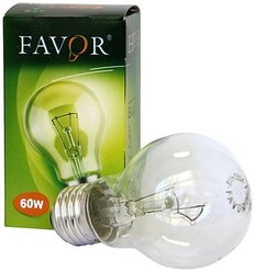 Лампа FAVOR 60Вт E27 ЛОН