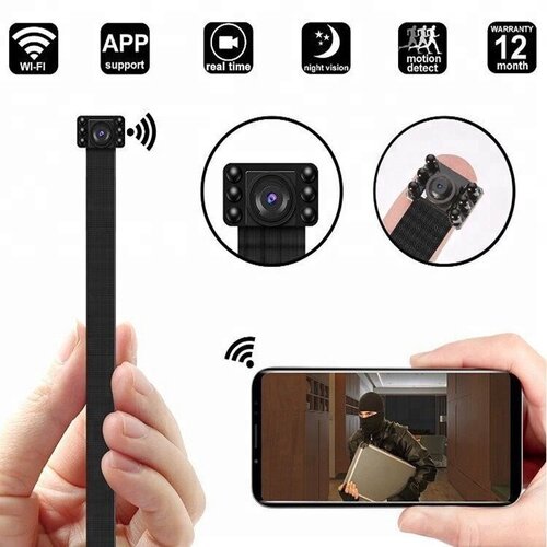 Супер Маленькая Портативная WIFI Камера с Ночной Съемкой Бесплатное Приложение 599000₽