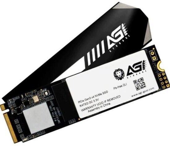 SSD диск Agi M.2 (2280) AI198 1TB PCI-E Gen3x4 NVMe 3D TLC (1T0G16AI198)