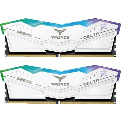 Оперативная память Team Group DDR5 32Gb 2x16Gb 7000MHz pc-56000 T-Force Delta RGB CL34 14V FF4D532G7000HC34ADC01 2116500₽
