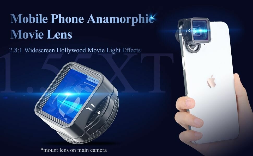 Объектив Ulanzi 1.55XT Anamorphic Movie Lens 24339 - фотография № 18