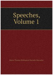 Speeches, Volume 1