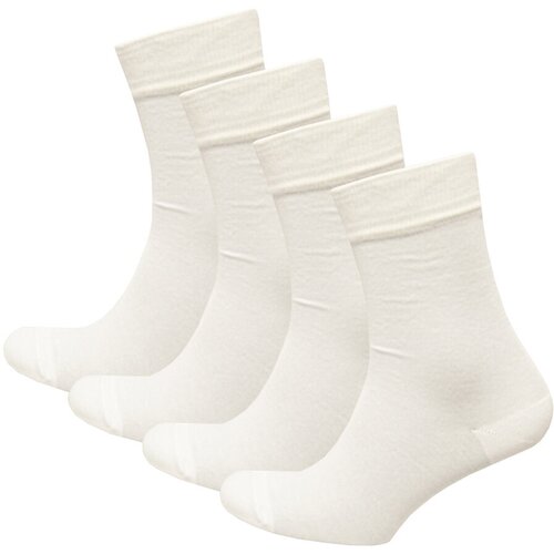 фото Носки status, 4 пары, размер 41-43, белый