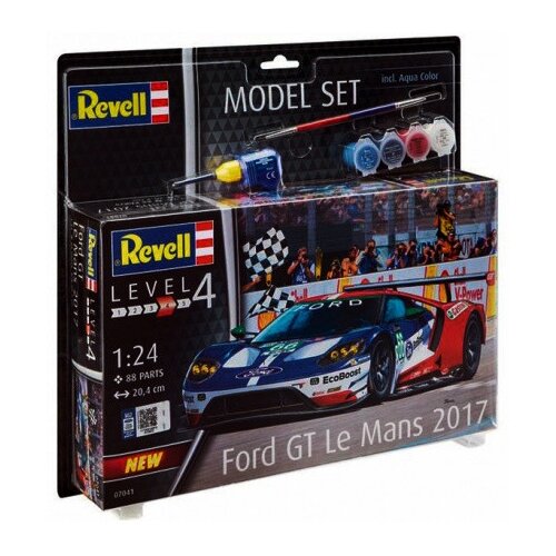 Сборная модель Revell Ford GT Le Mans 2017 (67041) 1:24 сборная модель revell ford gt le mans 2017 67041 1 24