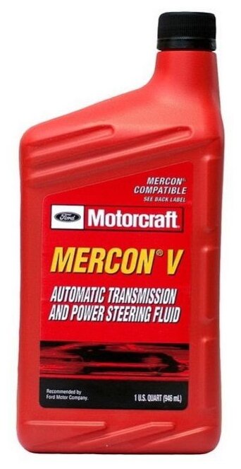 Трансмиссионное масло Motorcraft ATF Mercon V 0,946 мл (XT5QMC)