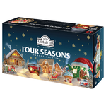 Чай Ahmad Tea Four seasons ассорти в пакетиках подарочный набор Зимний - изображение
