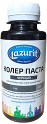 Колер-паста LAZURIT черный 100 мл/1шт