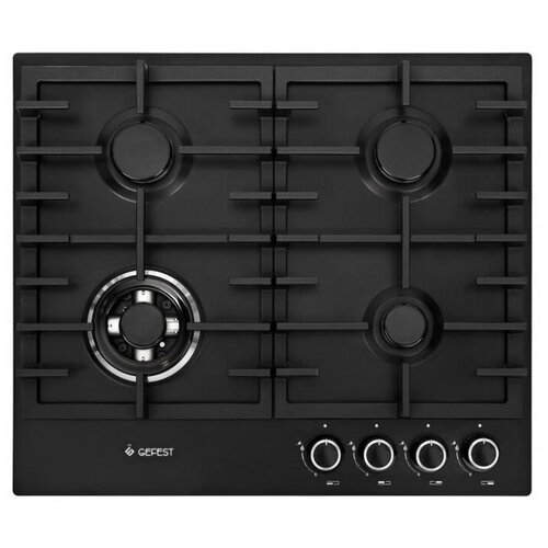 Газовая варочная поверхность GEFEST ПВГ 1214-01 К2 черный 14778001 1433300₽