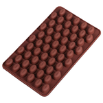 Форма для конфет Доляна Кофейные бобы, 55 ячеек - изображение
