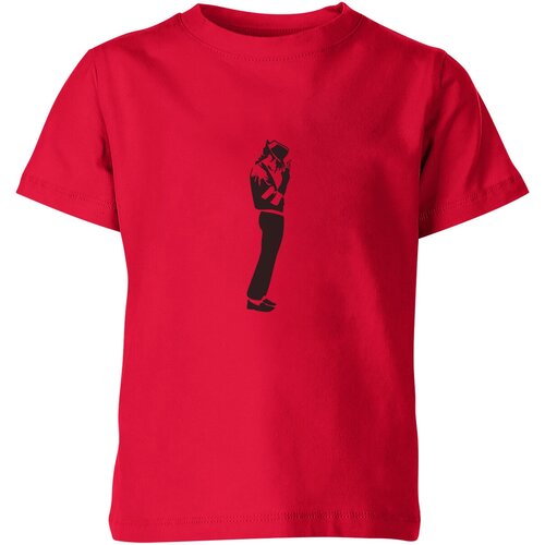 Футболка Us Basic, размер 4, красный детская футболка майкл джексон зомби dance music 116 синий