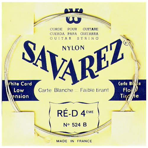 Комплект струн для классической гитары Savarez White Card 520B