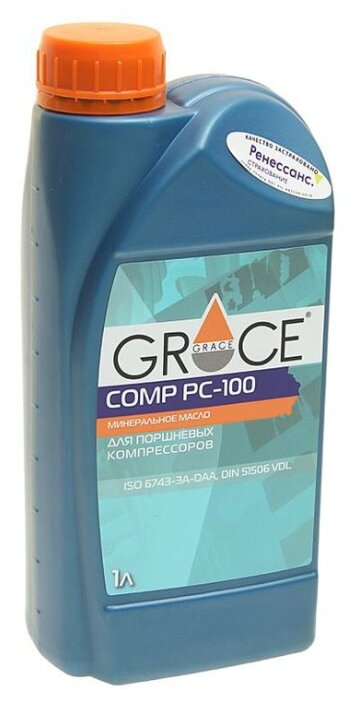 Масло для компрессоров Grace Lubricants COMP PC-100 1 л