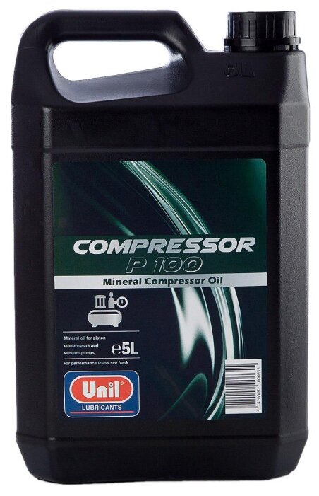 Масло для компрессоров UNIL Lubricants Compressor P100 5 л