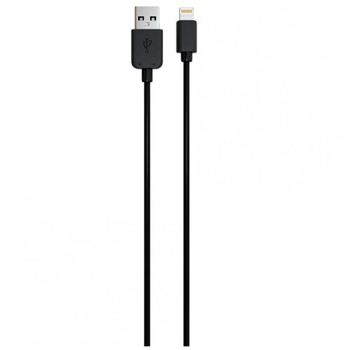 Кабель USB 2.0 - Lightning, М/М, 2 м, Red Line, чер, УТ000009514 кабель red line usb lightning 8 pin 2 м синий ут000014166 865627