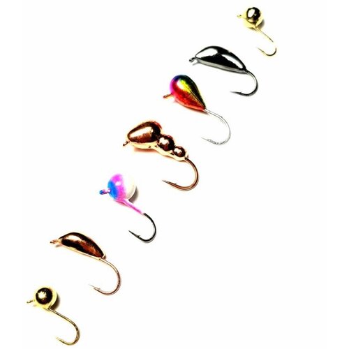 Мормышка вольфрамовая 7шт.