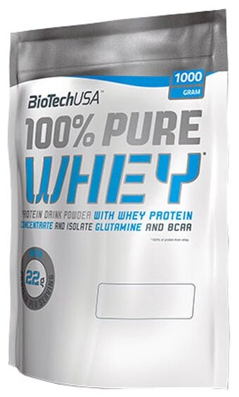 BioTech Pure Whey 1000 g Печенье и сливки