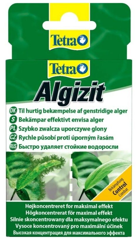 Tetra (оборудование) таблетки Algizit для борьбы с водорослями 10 шт 770386, 0,004 кг, 36329