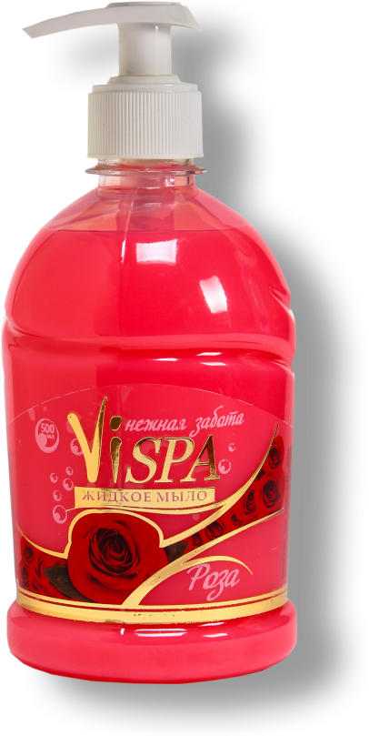 Жидкое мыло ViSPA, Роза, 500мл