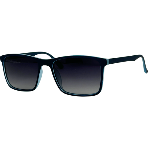 фото Солнцезащитные очки proud, квадратные, оправа: пластик, поляризационные, с защитой от уф, градиентные, для мужчин, черный