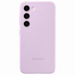 Чехол Samsung Silicone Case для Galaxy S23 Lilac - изображение