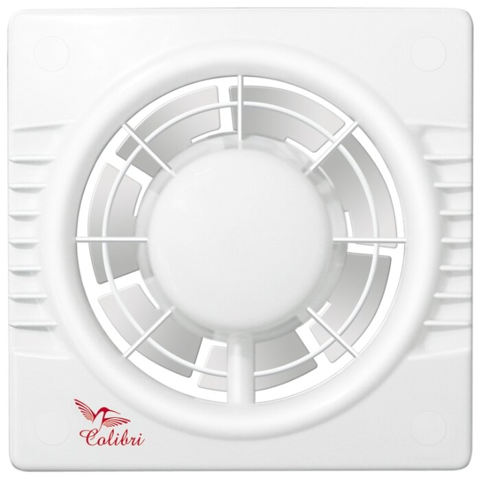 Вытяжной вентилятор Colibri VENTS 100 с белым корпусом 14Вт - фотография № 1