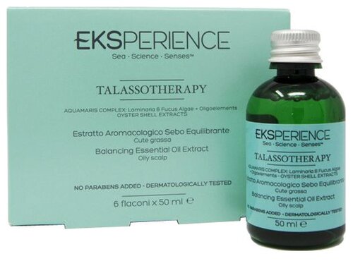 Revlon Professional Eksperience Talassotherapy Масло против жирности кожи головы, 50 мл, 6 шт.