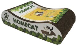 Когтеточка Homecat Мятная волна малая 41 х 24 х 10 см