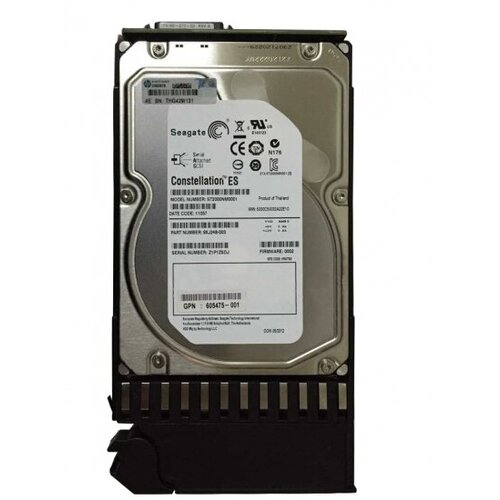 Жесткий диск HP 605475-001 2Tb SAS 35 HDD 1887500₽