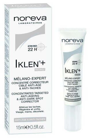 Noreva laboratories Iklen+ Melano-expert Крем для лица против пигментных пятен, 15 мл