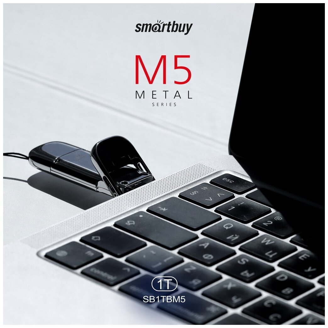 Накопитель USB 3.2 SmartBuy M5, Type-C/Type-A, 510/480 MB/s - фото №8