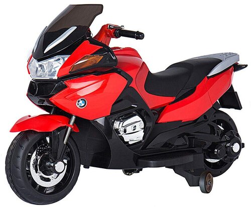 Детский электромобиль мотоцикл BMW R1200RT Red 12V - HZB-118-RED