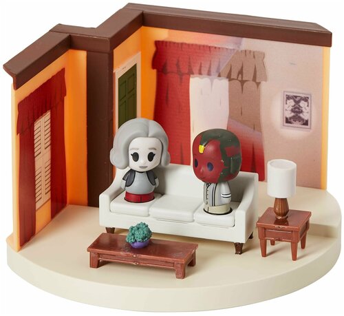 Фигурка Funko Mini Moments Marvel WandaVision Living Room 60s Wanda & Vision (Exc) 60957