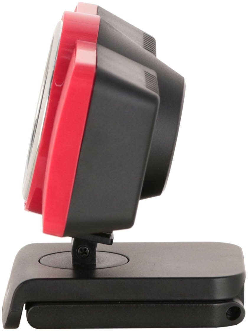 Веб-камера Genius ECam 8000 красная (Red), 1080p Full HD, Mic, 360°, универсальное мониторное крепление, гнездо для штатива