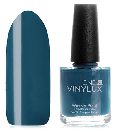 Недельный лак для ногтей VINYLUX CND Blue Rapture №162