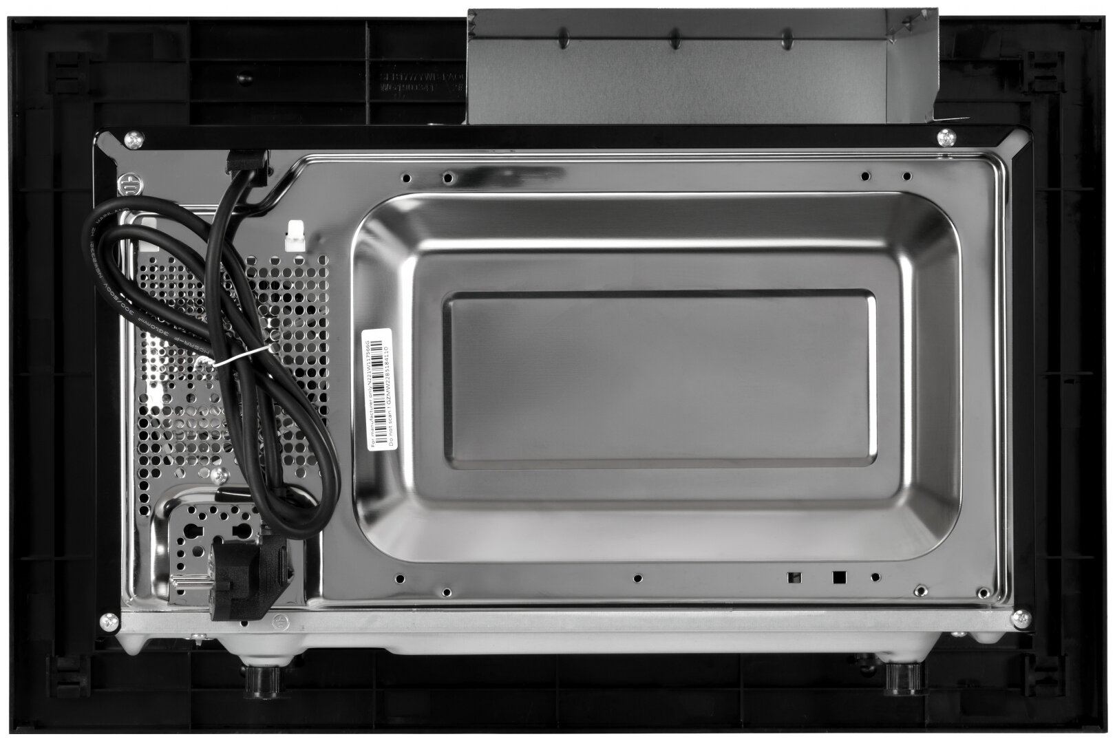 Микроволновая печь встраиваемая Weissgauff HMT-620 Grill, черный - фотография № 8