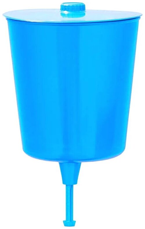Умывальник дачный светло-голубого цвета, пластиковый бак, объем 4 литра