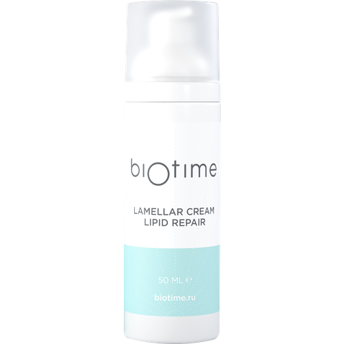 Biotime Крем ламеллярный липидовосполняющий Lamellar cream lipid repair, 50 мл biomatrix крем lamellar cream lipid repair ламеллярный липидовосполняющий 50 мл