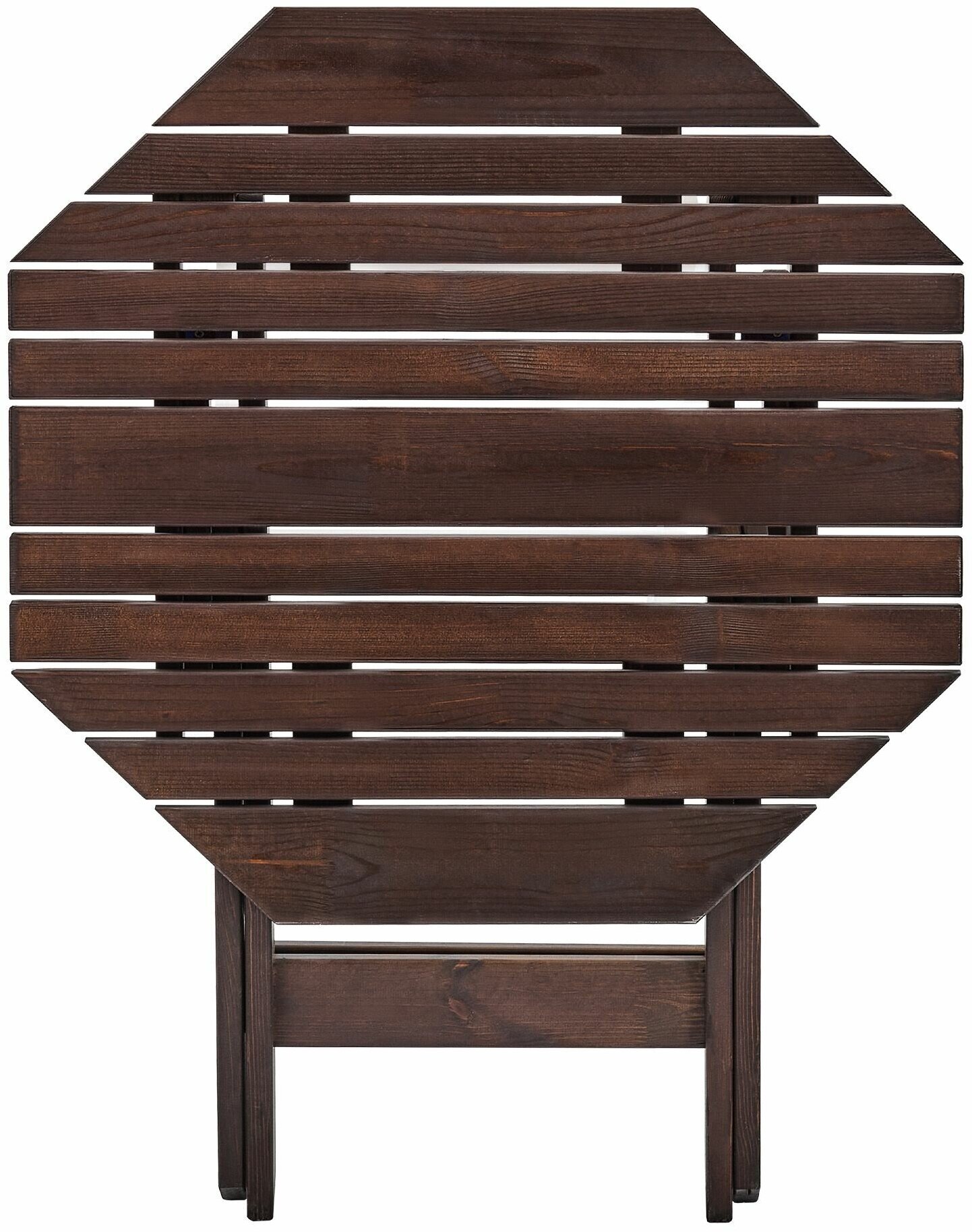 Стол складной, деревянный для сада и дачи, 70*70см, сансет - фотография № 14