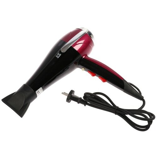 Фен Irit IR-3134 1800 Вт 2 скорости 3 температурных режима концентратор чёрно-красный 175700₽