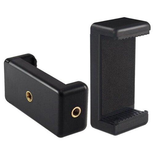 Универсальное крепление для держателя GSMIN BM-14 для телефона или планшета (60 - 100 мм) (Черный)