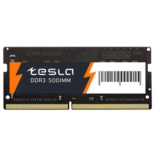Оперативная память Tesla SODIMM DDR3 1600 МГц. 1x8 ГБ (TSLD3LNB-1600-C11-8G)