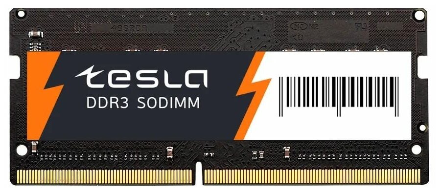 Память TESLA DDR3 SODIMM 8Гб, 1600МГц, CL11, Retail, 1.35/1.5В (TSLD3LNB-1600-C11-8G)