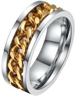 Кольцо DG Jewelry, нержавеющая сталь, размер 19.5