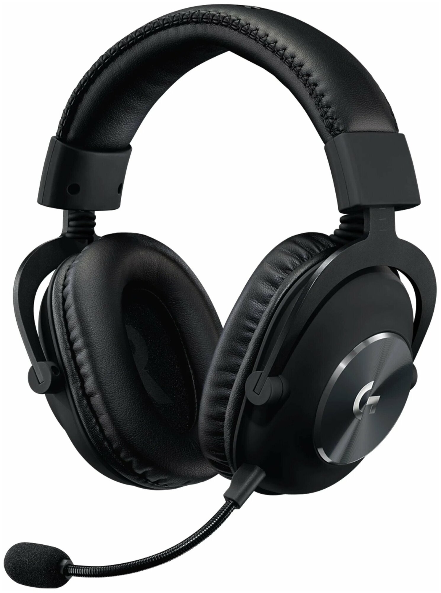 Наушники с микрофоном Logitech Pro X Gamging Headset черный 2м мониторные оголовье (981-000820) 981- .