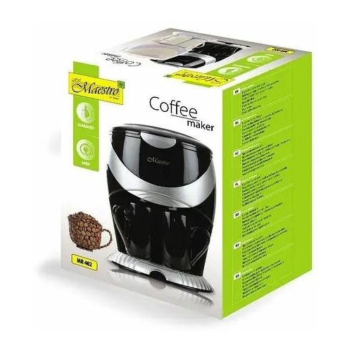 Кофеварка Maestro MR-402BK 276000₽