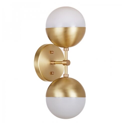 Бра Loft Concept Copper Light Bra Duos Brass, E27, 80 Вт, кол-во ламп: 2 шт.