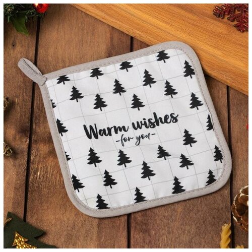 Прихватка Warm wishes 17х17см35 хл65 пэ ватин 250гм2 354₽
