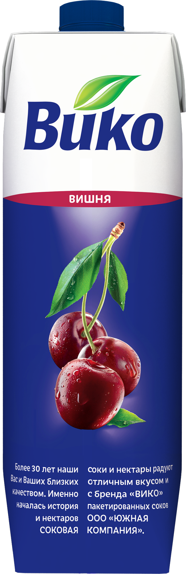 Нектар вишневый Вико, осветленный, для питания детей с 3 лет, 1 л х 6 шт. - фотография № 6