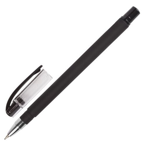 BRAUBERG Ручка шариковая масляная Matt, 0.7 мм (142487/142486), синий цвет чернил, 1 шт.